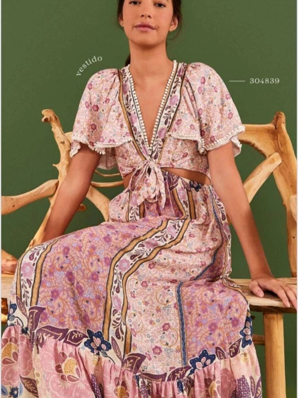 NWT FARM RIO DRESS SIZE MEDIUM PK2775 BR DI63